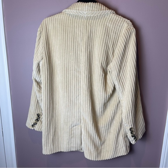 We the Free Everly Corduroy Blazer Khaki - Size L - Picture 7 of 13
